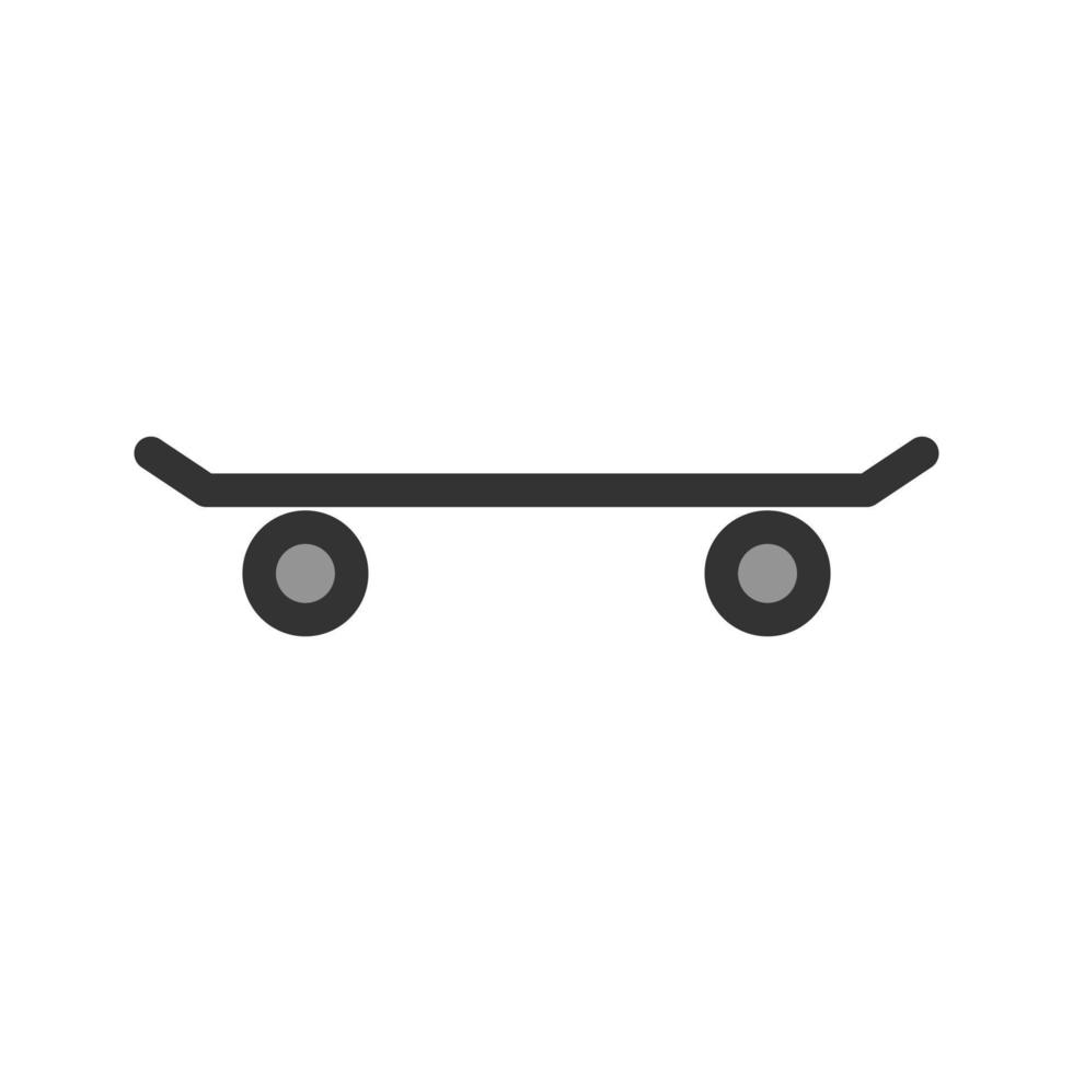 skateboard fylld linje ikon vektor