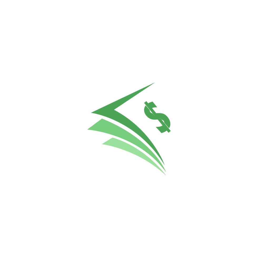 Geld-Symbol-Logo-Illustrationsvorlage vektor