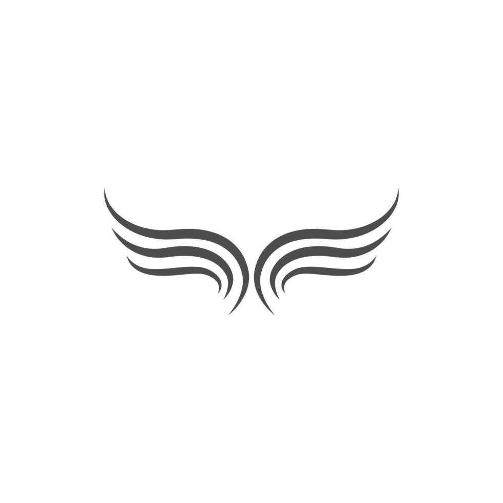 wings logotyp ikon illustration vektor