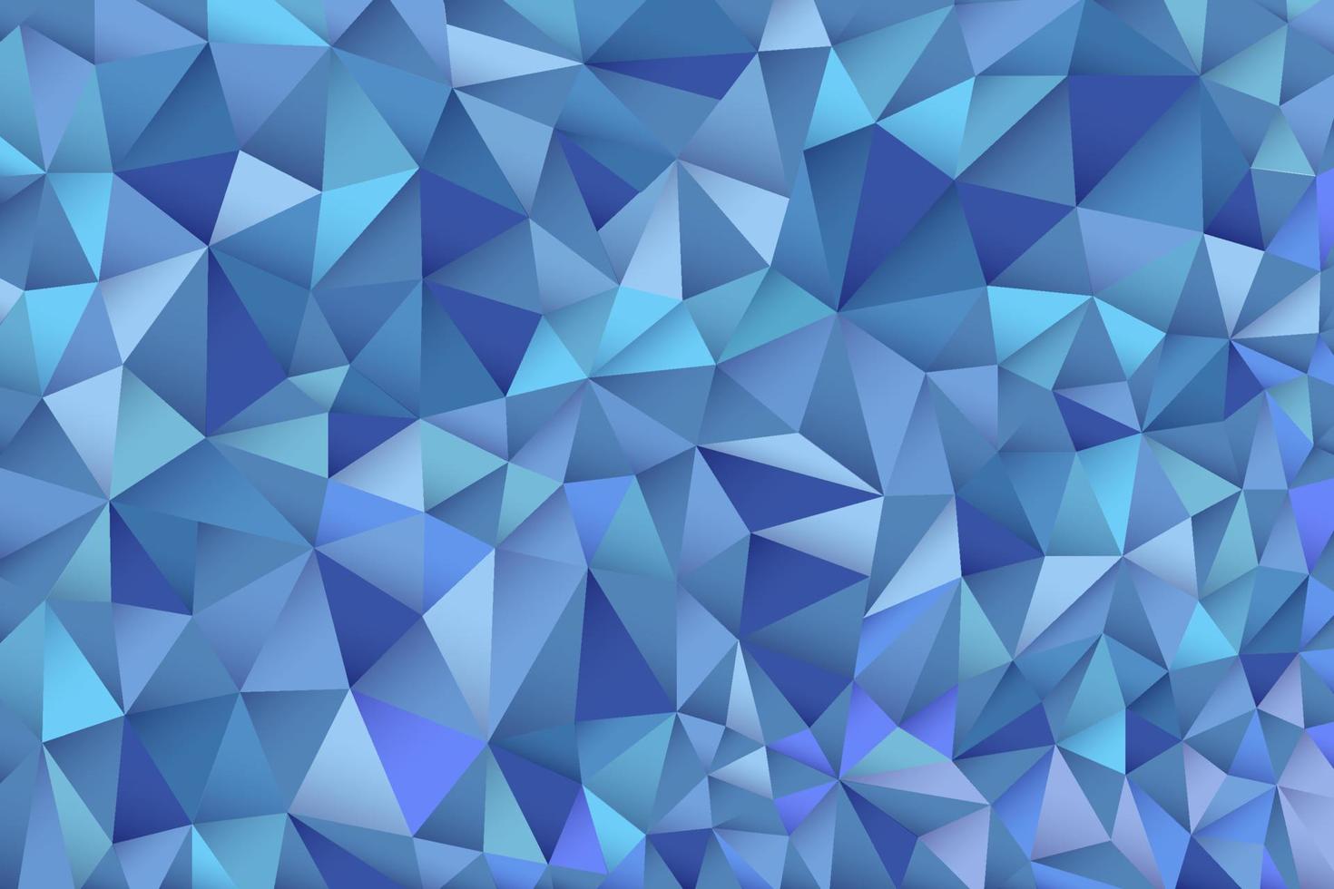abstrakt vektor bakgrund med trianglar. månghörnigt blå bakgrund. modern abstrakt bakgrund.