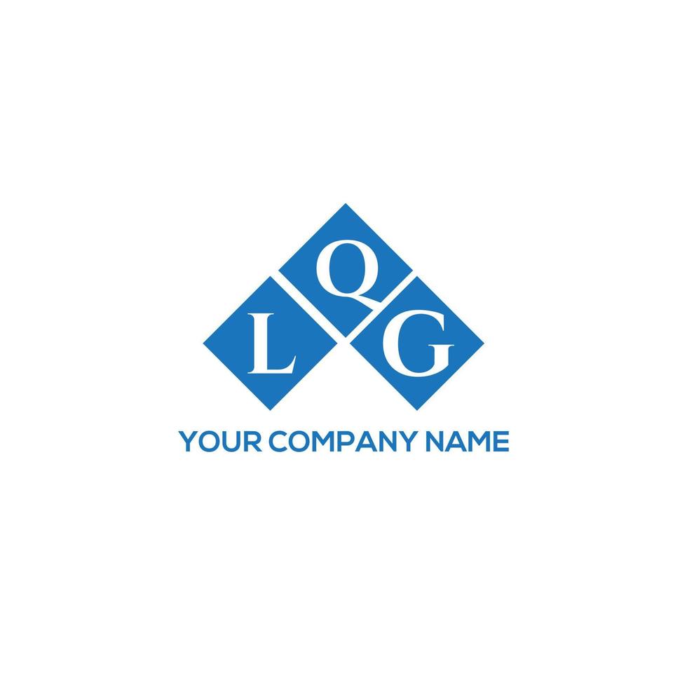 lqg brev logotyp design på vit bakgrund. lqg kreativa initialer brev logotyp koncept. lqg bokstavsdesign. vektor