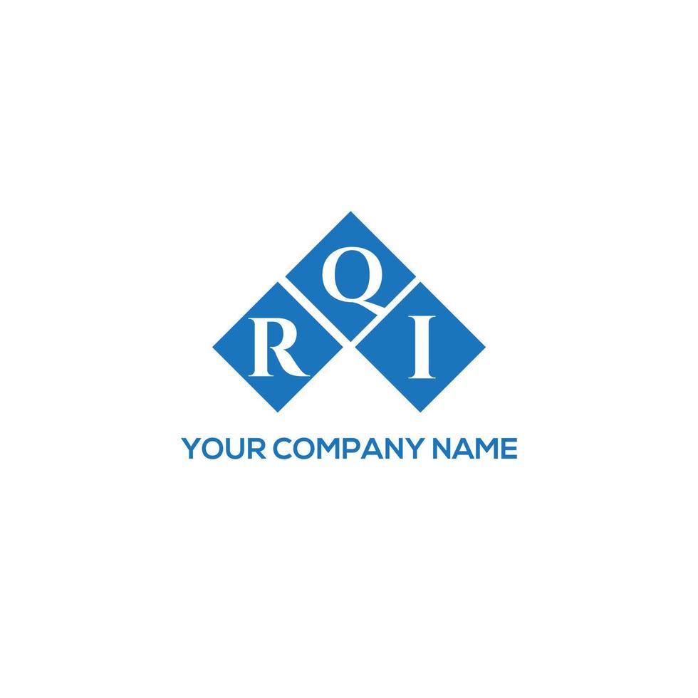rqi kreativa initialer brev logotyp koncept. rqi bokstav design.rqi bokstav logo design på vit bakgrund. rqi kreativa initialer brev logotyp koncept. rqi bokstavsdesign. vektor