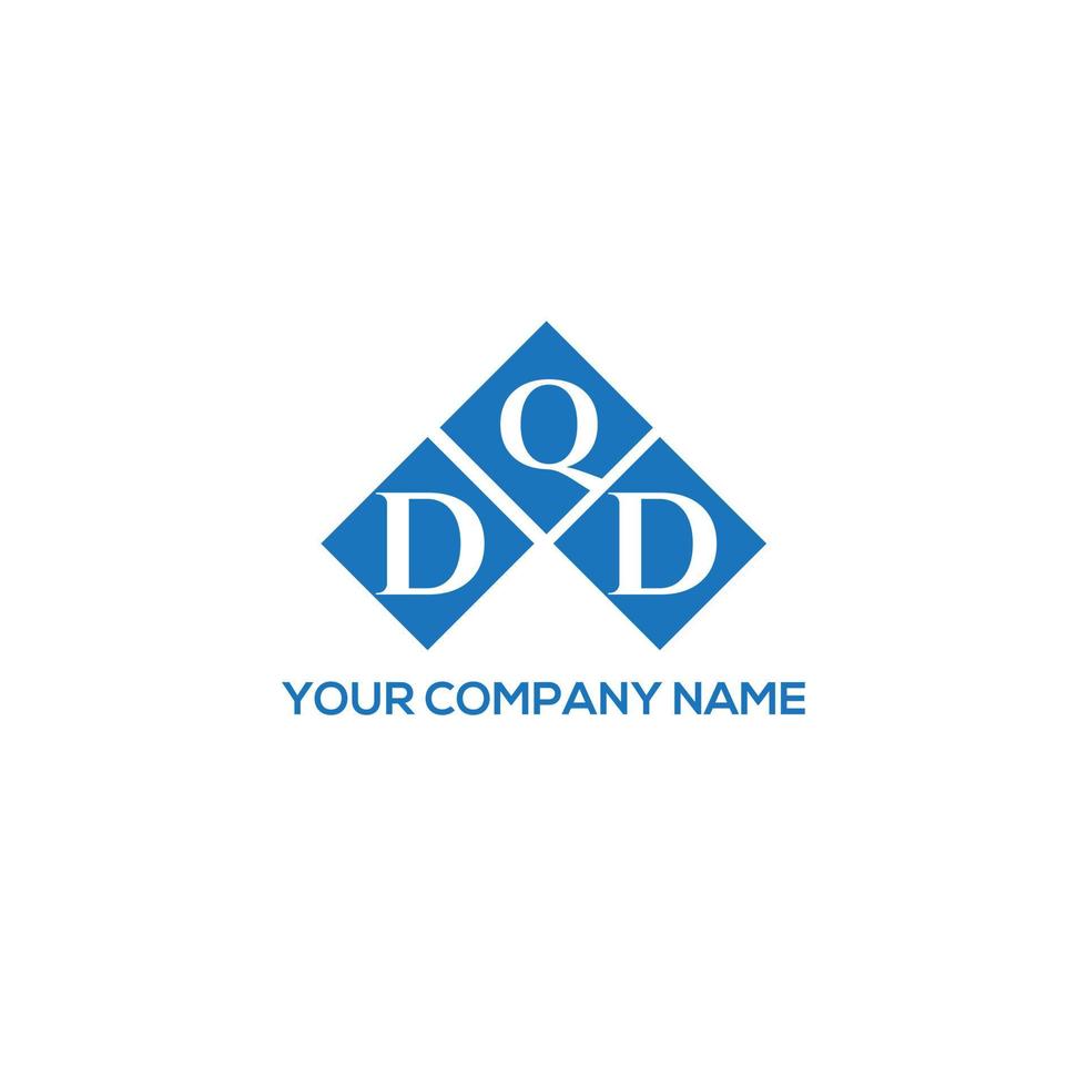 dqd brev design.dqd brev logotyp design på vit bakgrund. dqd kreativa initialer brev logotyp koncept. dqd bokstavsdesign. vektor