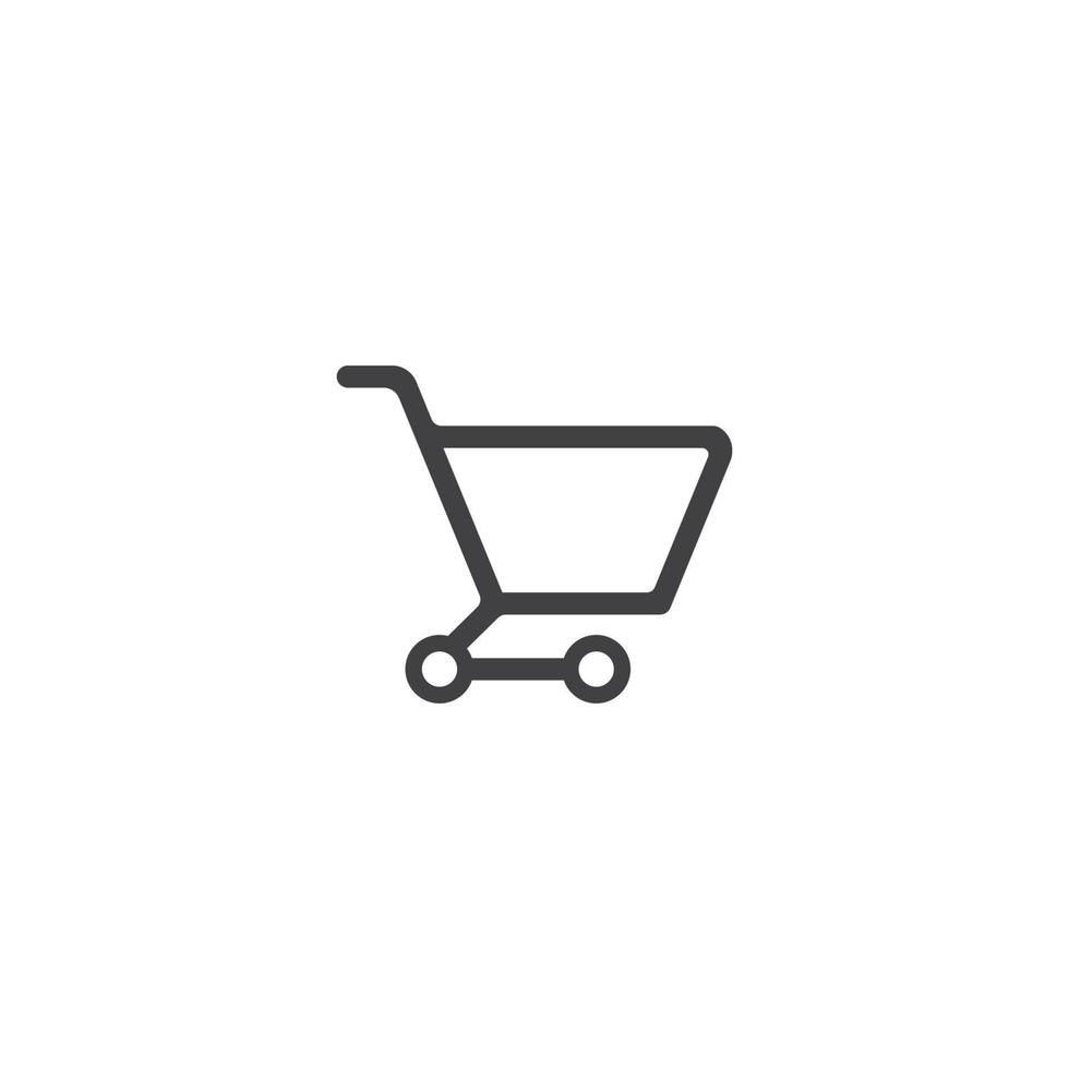 Shopping-Logo-Design vektor