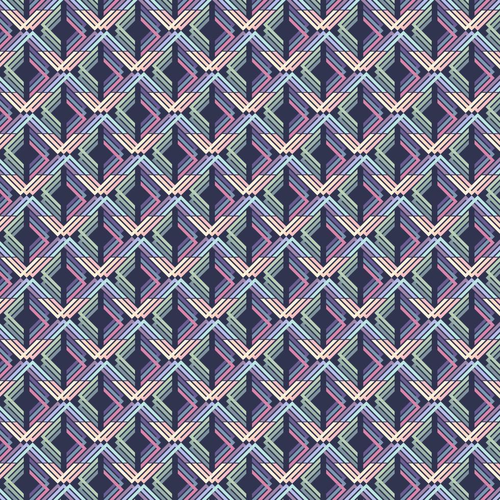 geometrische Muster in Pastellfarben vektor