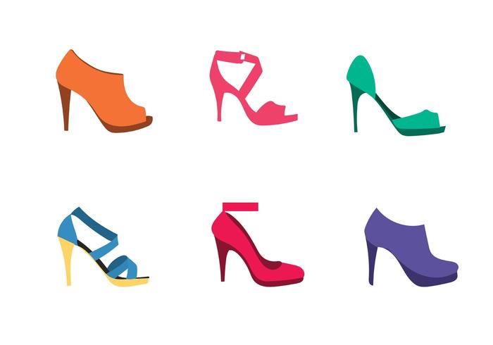 Free Vector Frauen Schuhe