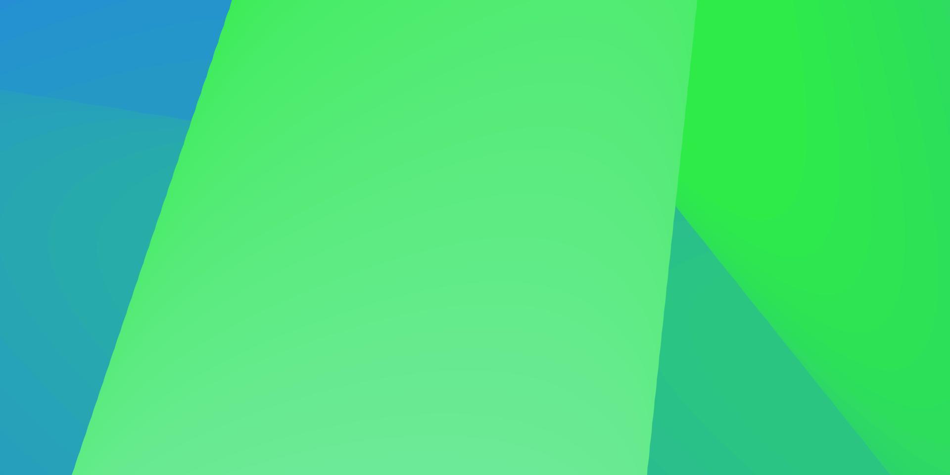 abstrakter hintergrund blau und grün vektor