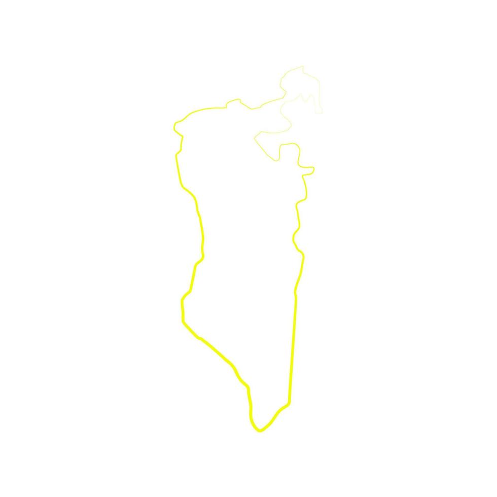 Bahrain-Karte illustriert vektor