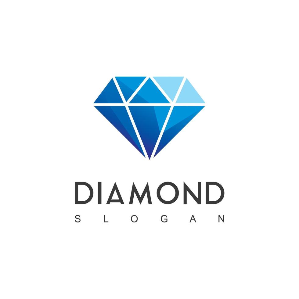 Vektor-Diamant-Logo vektor