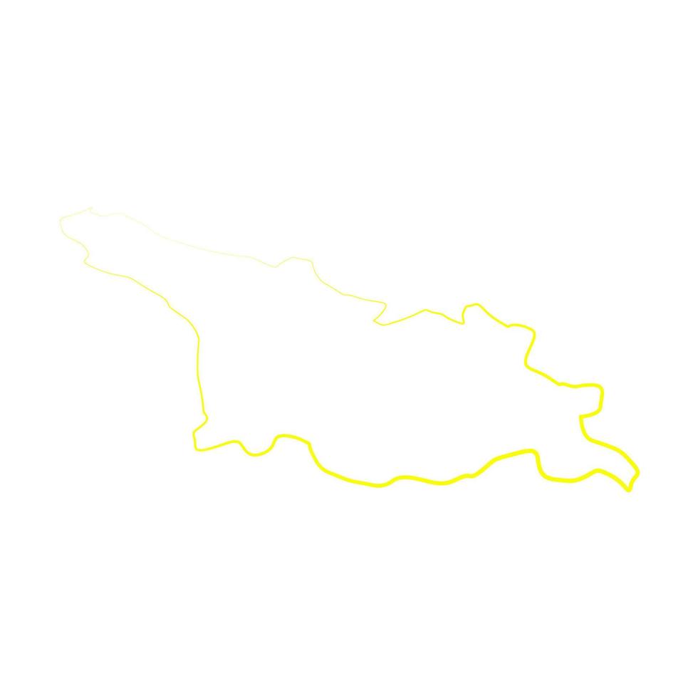 georgia karte illustriert vektor
