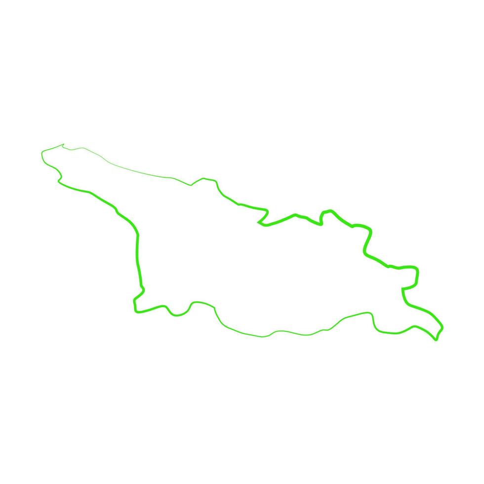 georgia karte illustriert vektor