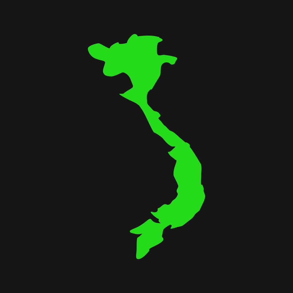 Vietnam-Karte illustriert vektor