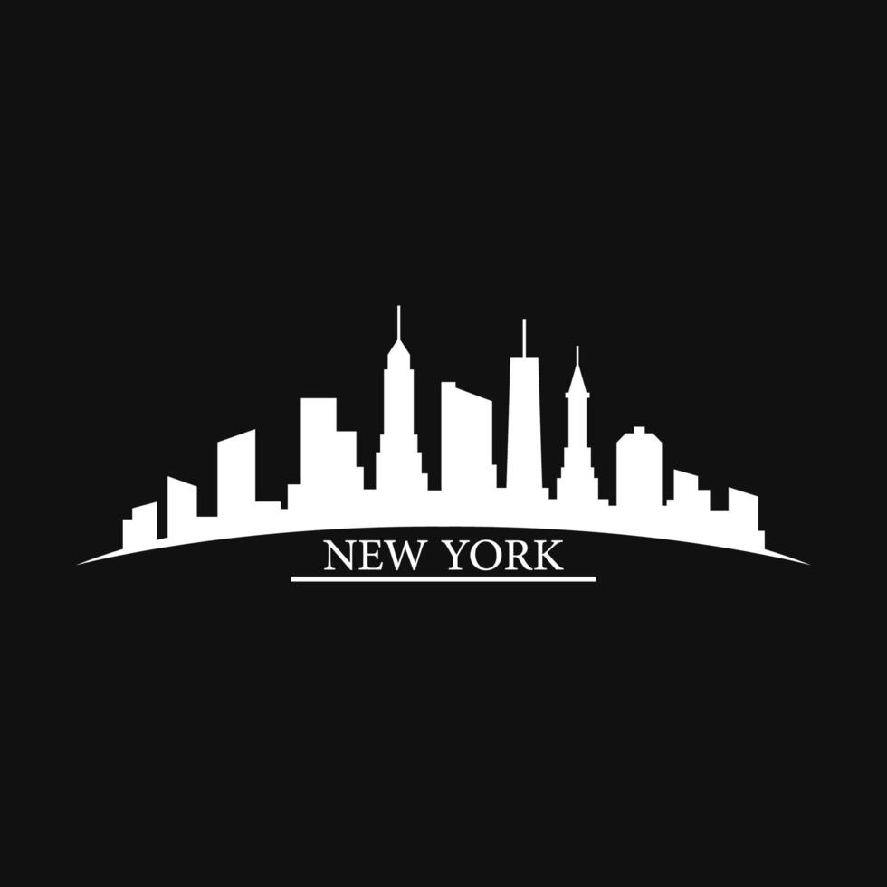 Skyline von New York illustriert vektor