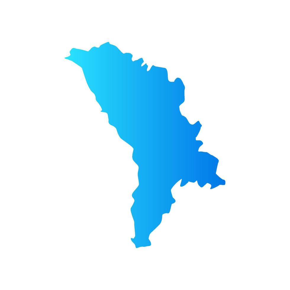 Moldawien-Karte illustriert vektor