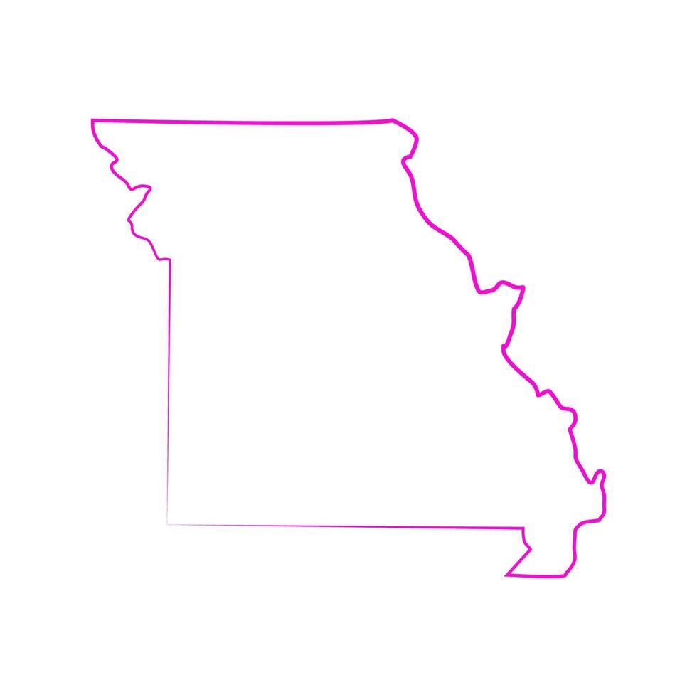 Minnesota-Karte illustriert vektor