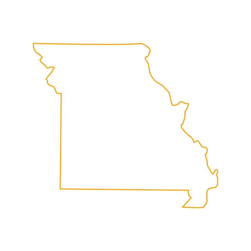 Minnesota-Karte illustriert vektor