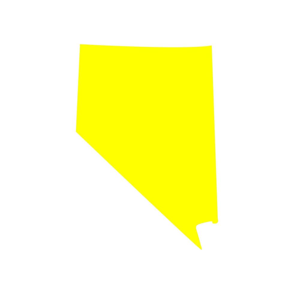 Nevada-Karte illustriert vektor