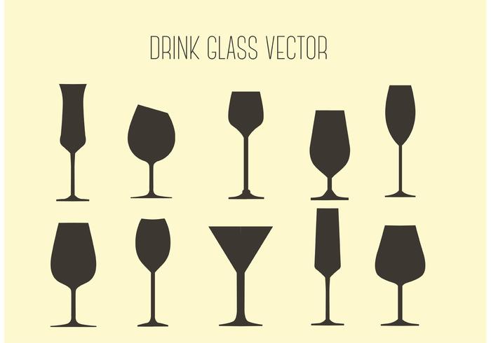 Free Vector Drink Gläser