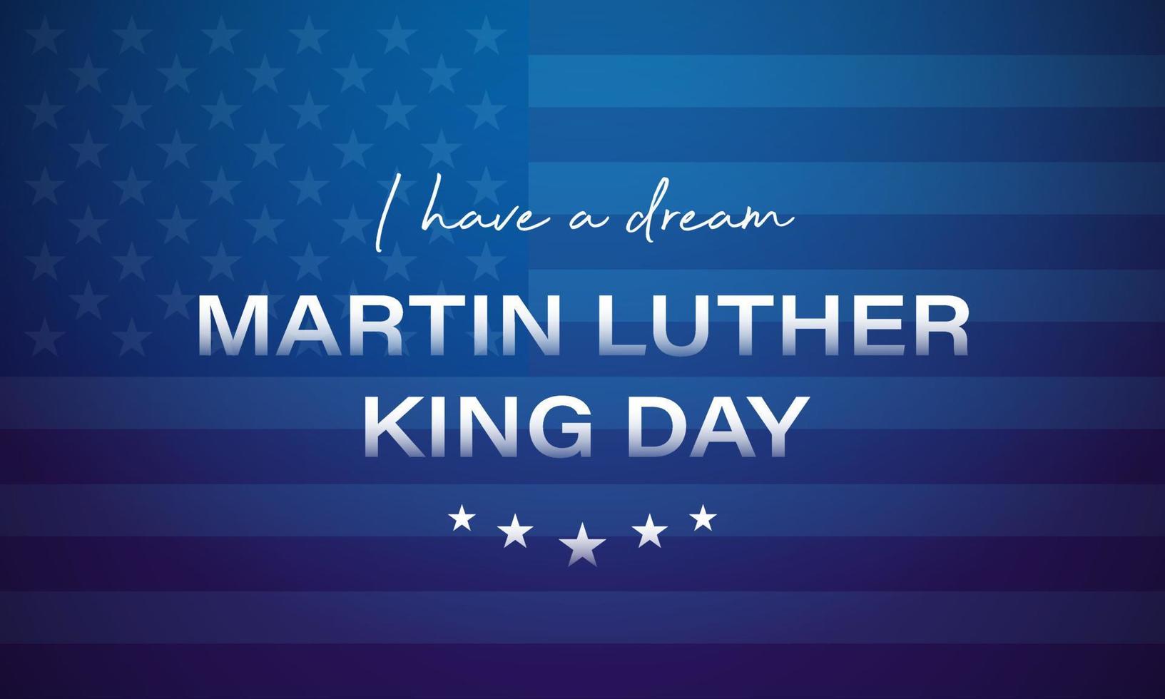 illustration av martin luther king, jr. för att fira mlk day. vektor