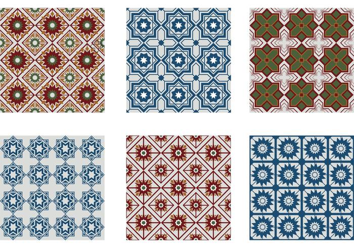 Marocko Seamless Pattern Vectors