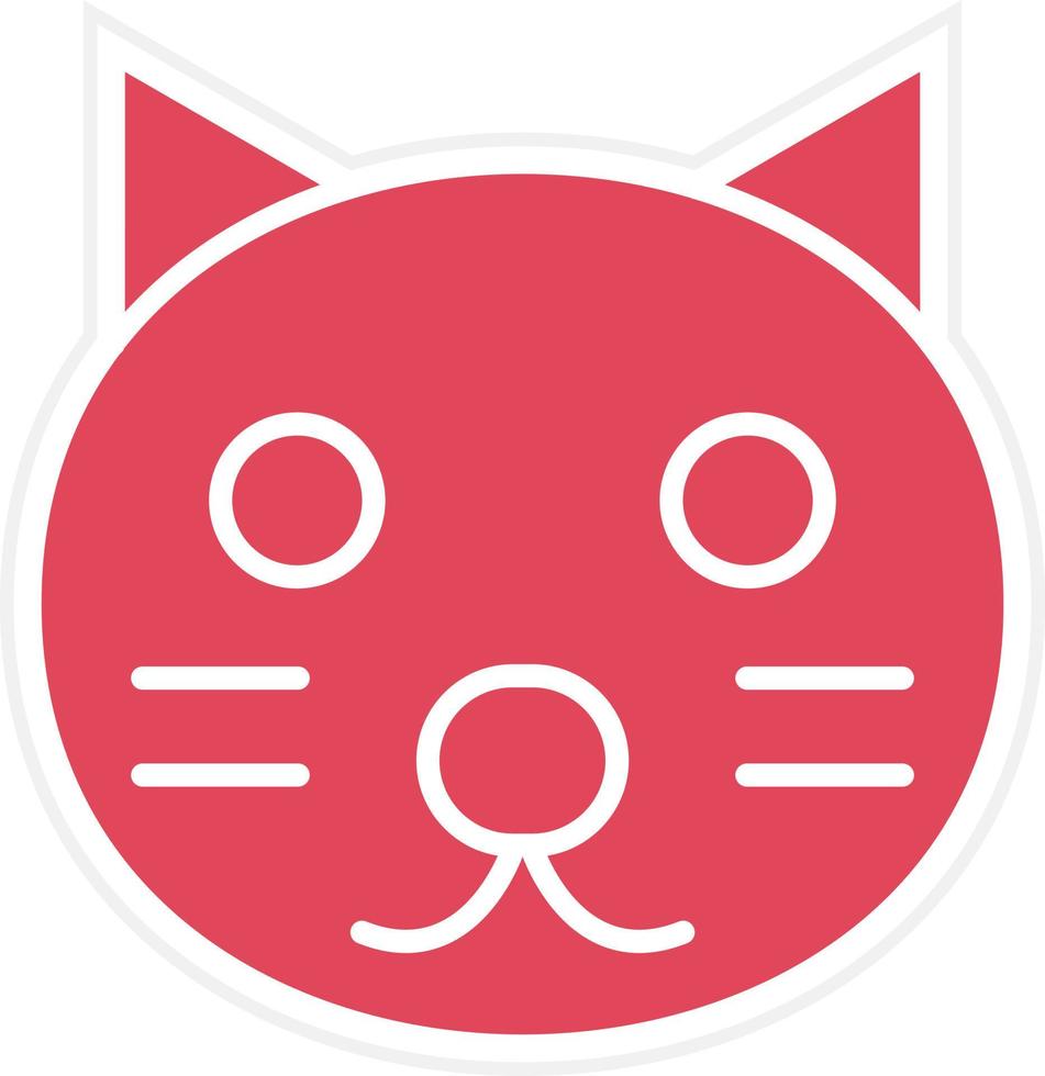 Katzen-Icon-Stil vektor