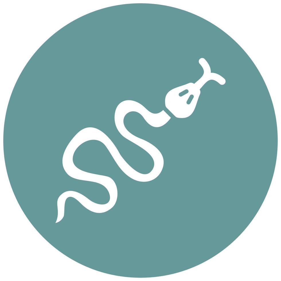 Schlangen-Icon-Stil vektor