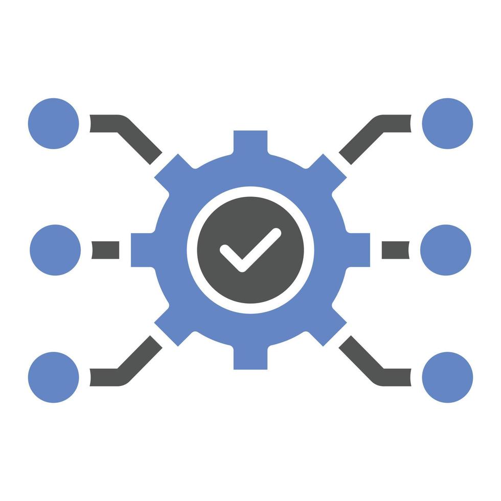 Symbolstil automatisieren vektor