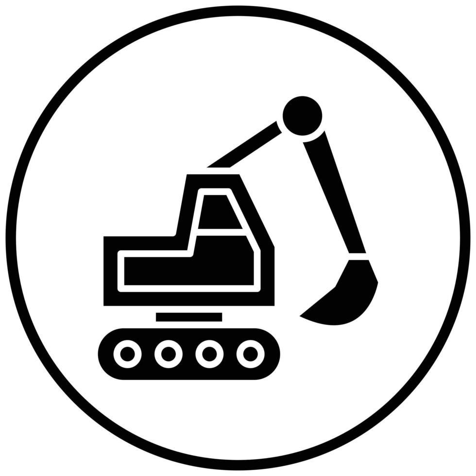 Bagger-Symbol-Stil vektor