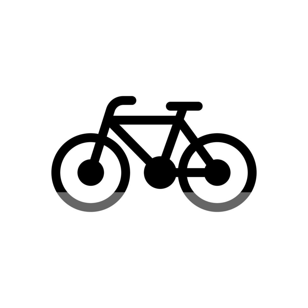 Abbildung Vektorgrafik Fahrrad-Symbol vektor