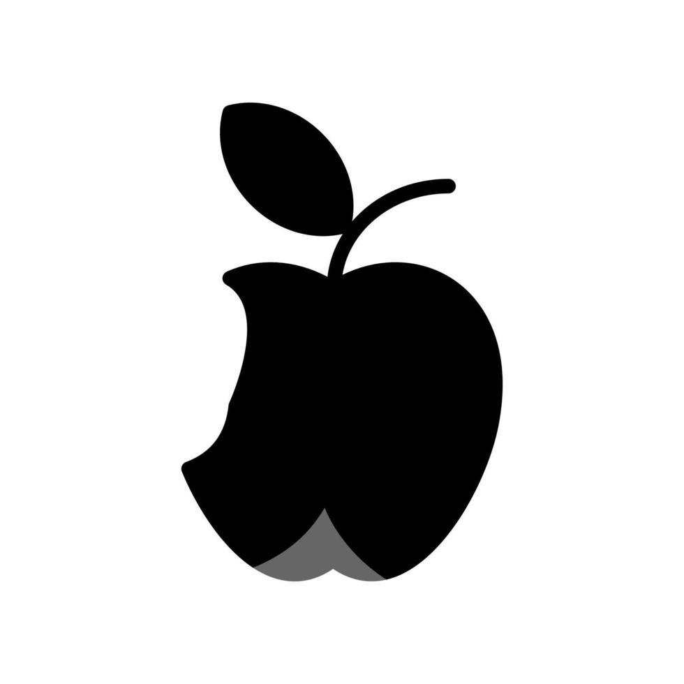 Abbildung Vektorgrafik von Apple-Icon-Design vektor