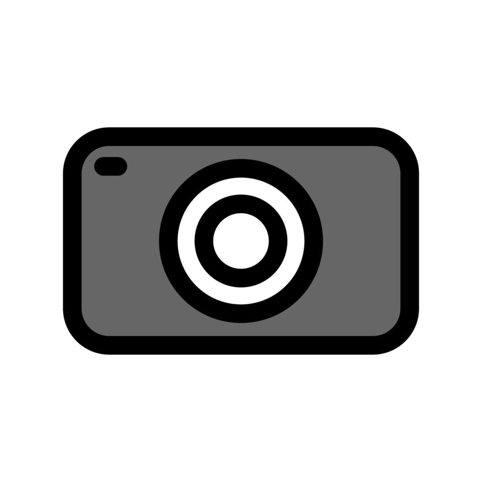Abbildung Vektorgrafik des Kamera-Icon-Designs vektor