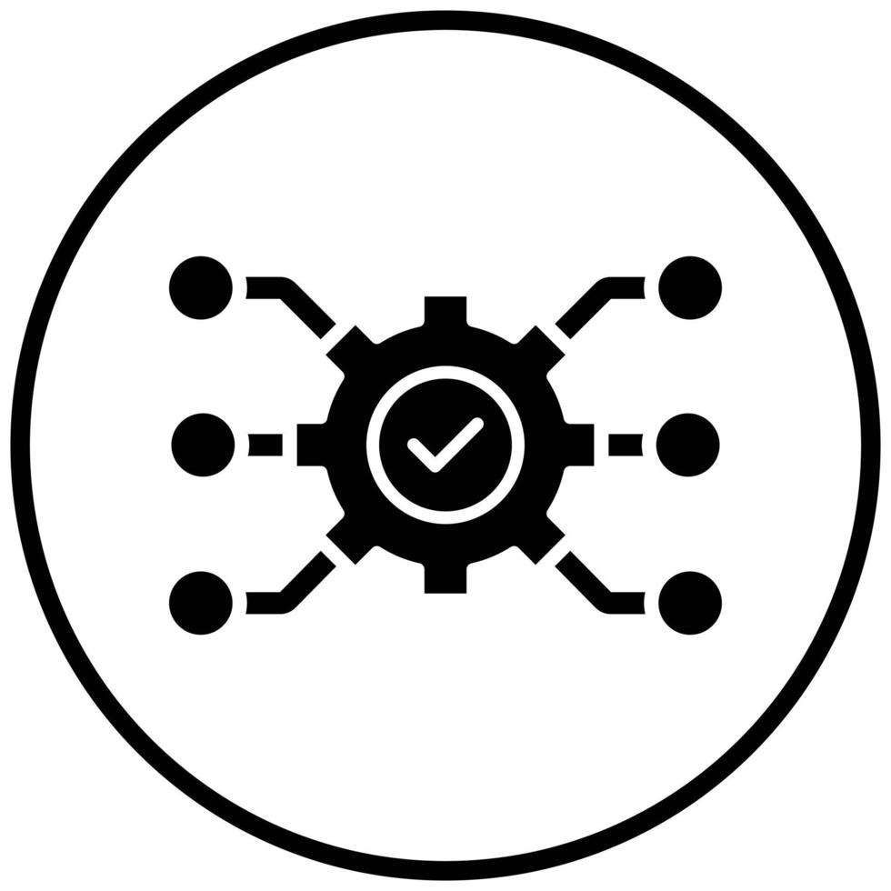 Symbolstil automatisieren vektor