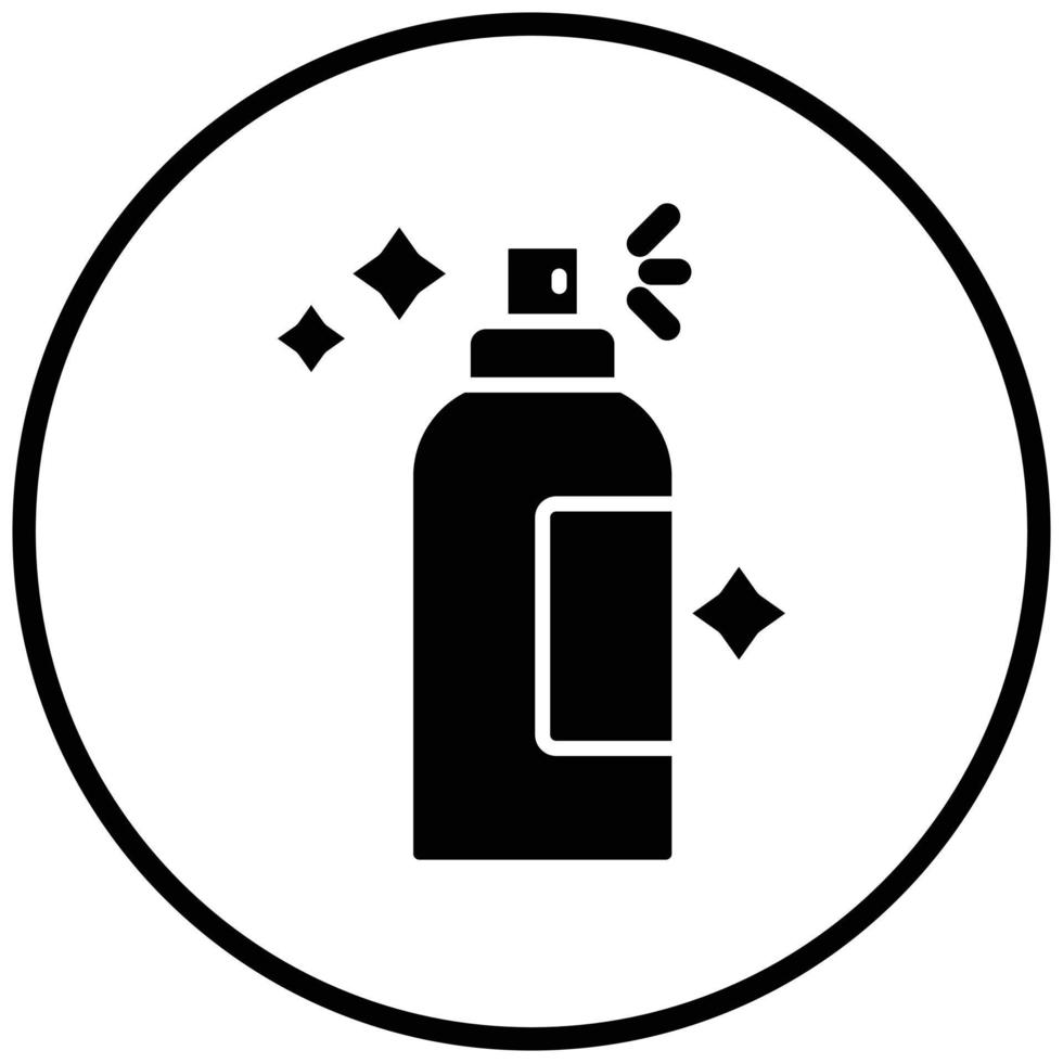 Haarspray-Icon-Stil vektor