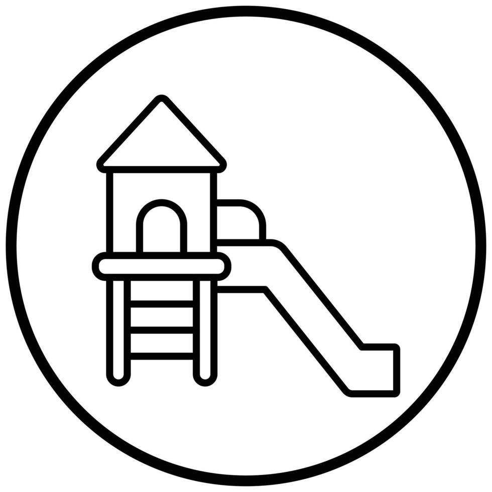 Spielplatz-Icon-Stil vektor