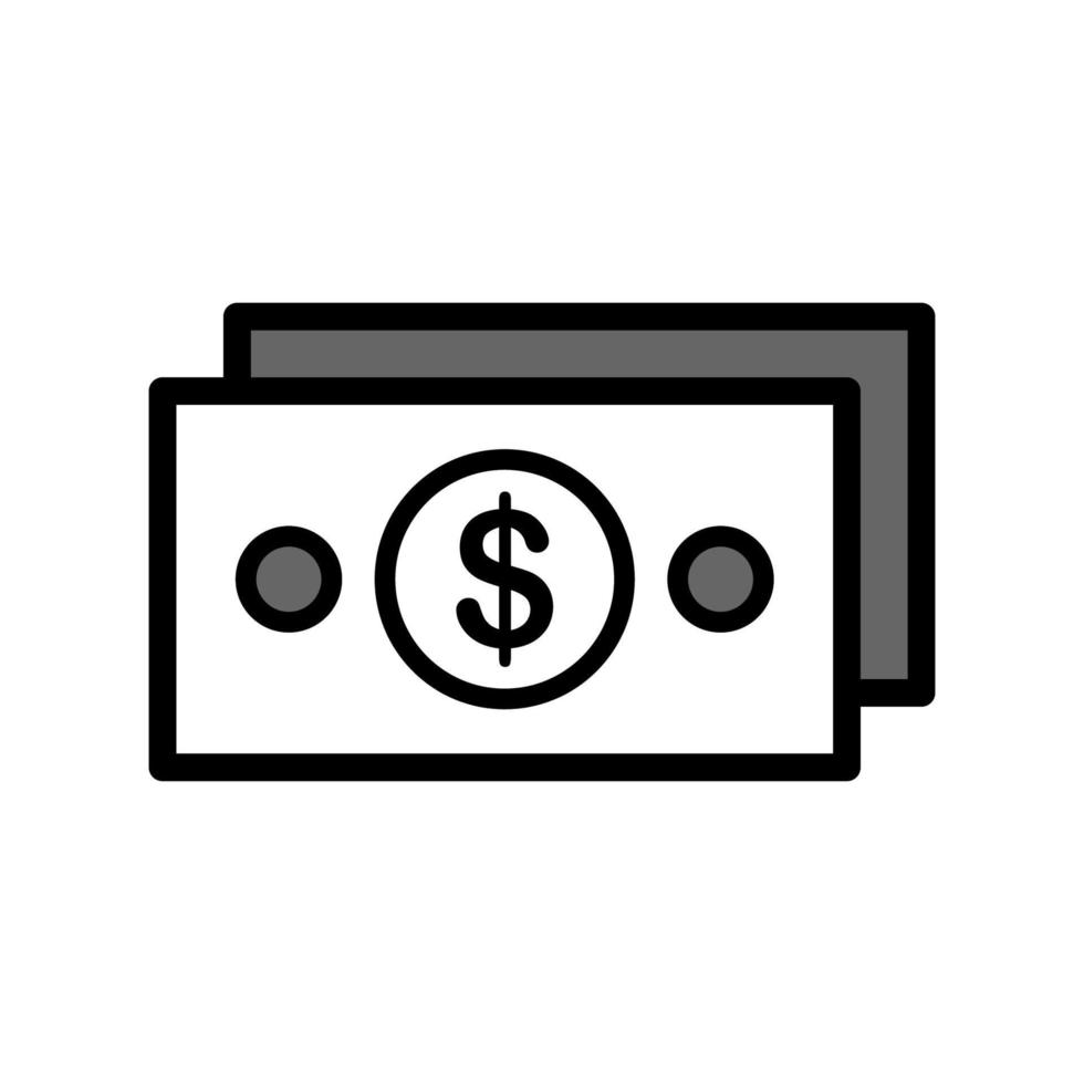 illustration vektorgrafik av pengar ikon vektor