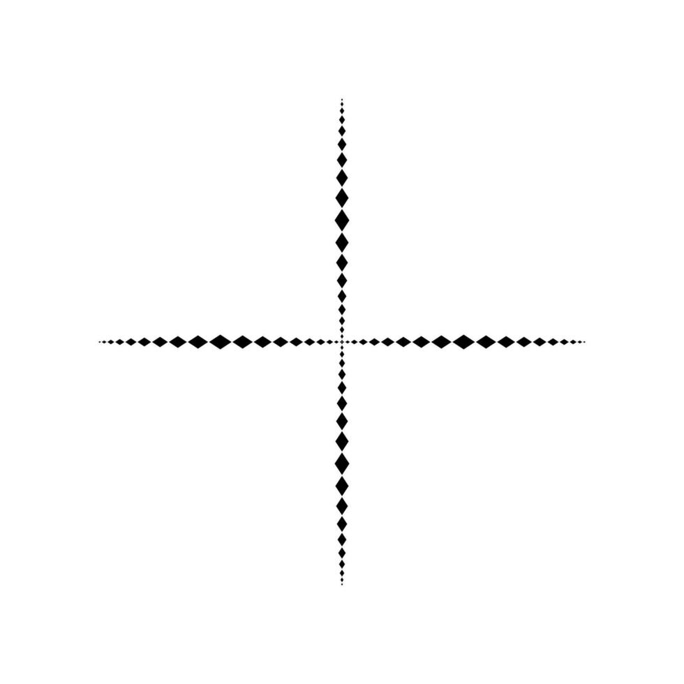 sternförmig aus rechteckkomposition für logo, dekoration oder grafikdesign. Vektor-Illustration vektor