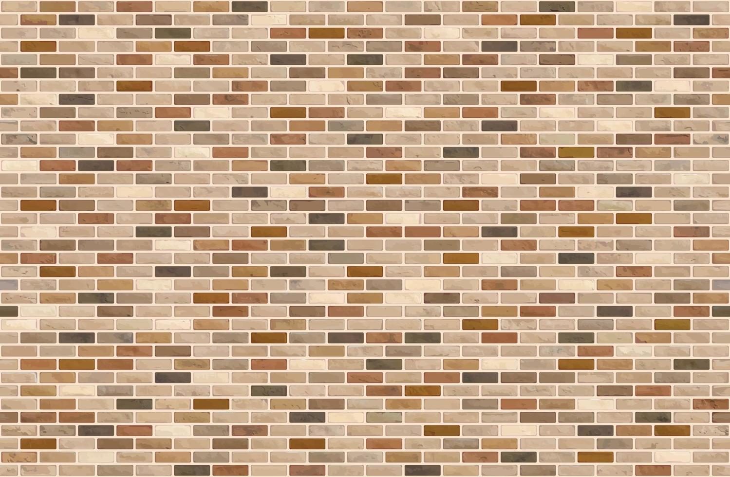 schöne braune Block Mauer Musterdesign Textur Hintergrund vektor