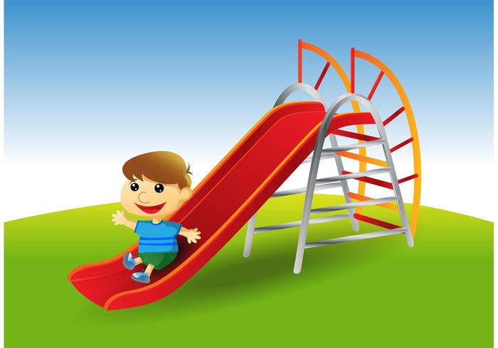 Spielplatz Slide Vector