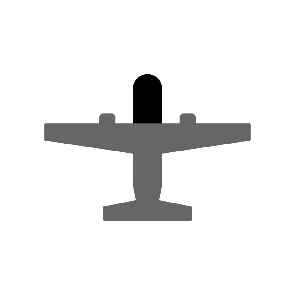 Illustrationsvektorgrafik des Flugzeugsymbols vektor