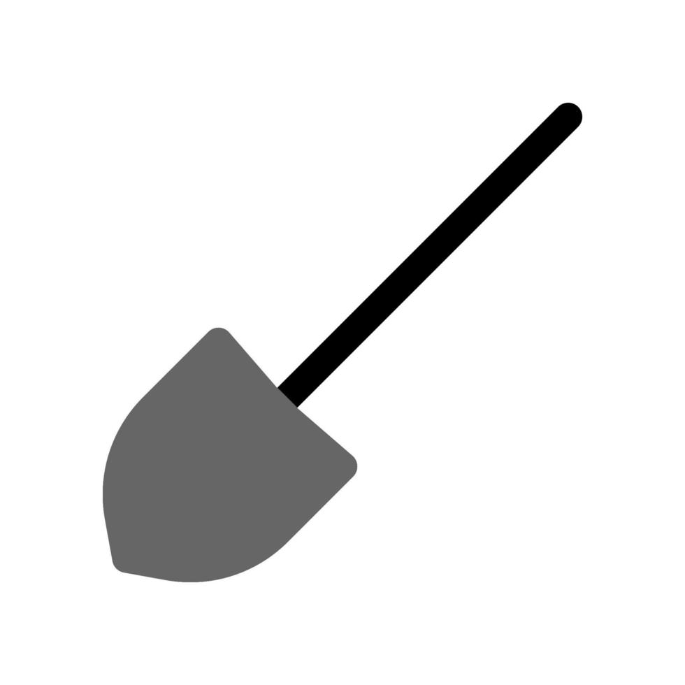 illustration vektorgrafik av spade ikonen vektor