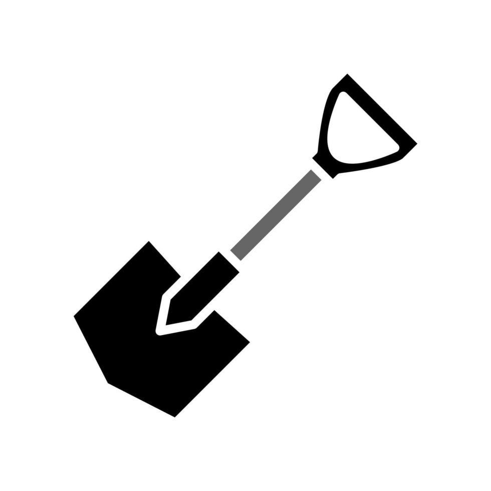 illustration vektorgrafik av spade ikonen vektor