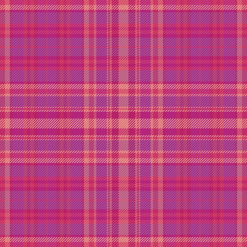 tartan plädmönster med textur och varm färg. vektor