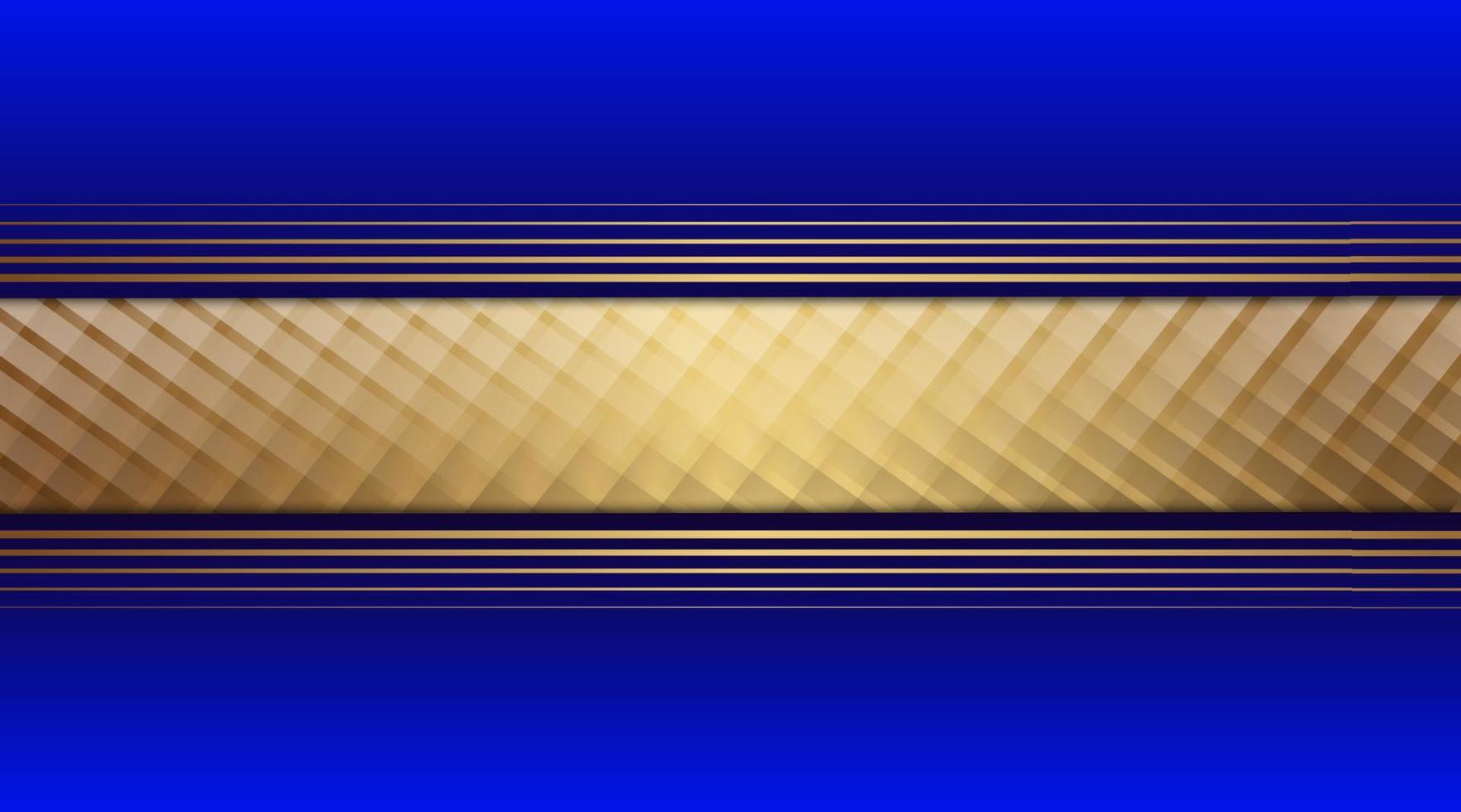 einfacher Hintergrund, Blau und Gold vektor