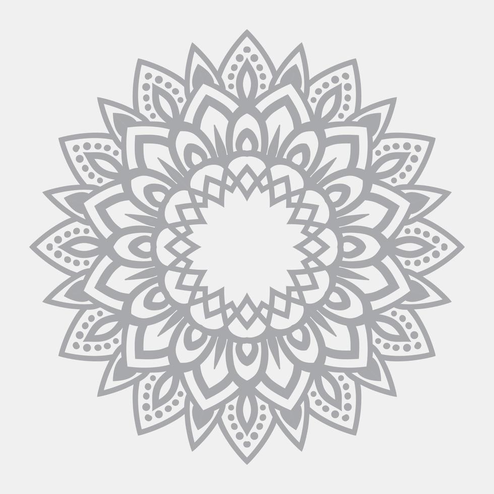 dekorativa mandala design illustration premium vektor