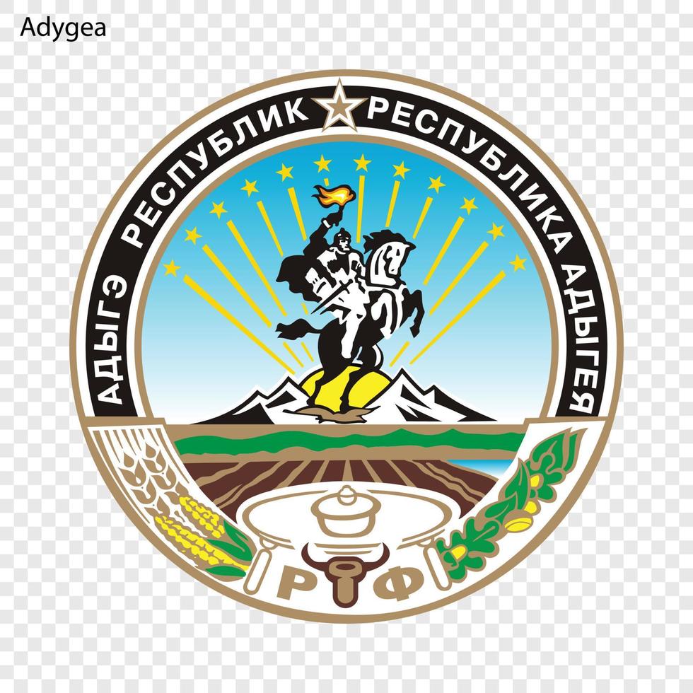 Emblem der Provinz Russland vektor