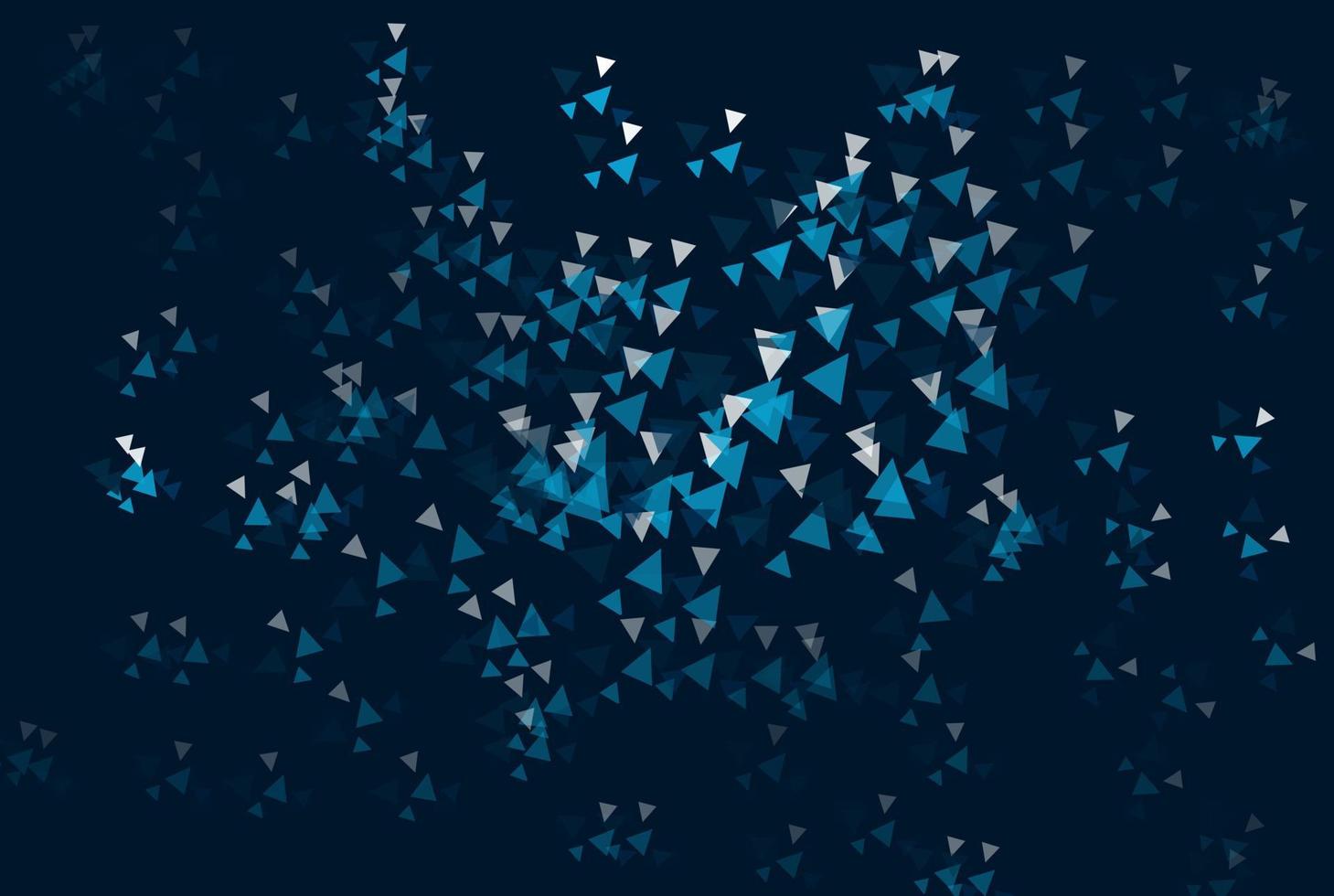 mörkblå vektormönster med symbol för kort och färgad illustration med hjärtan, spader, klöver, diamanter. mönster för häften, broschyrer av vektor mönster blå abstrakt design