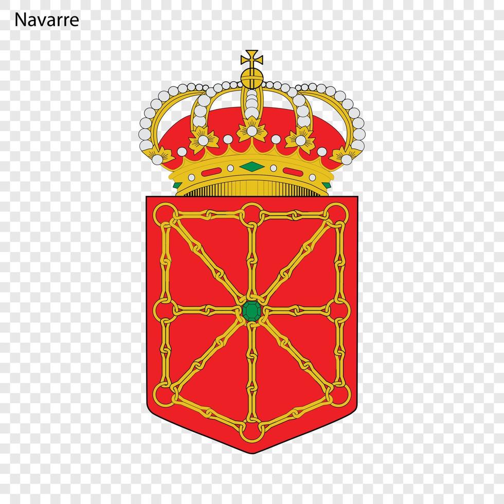 emblem provinsen Spanien vektor