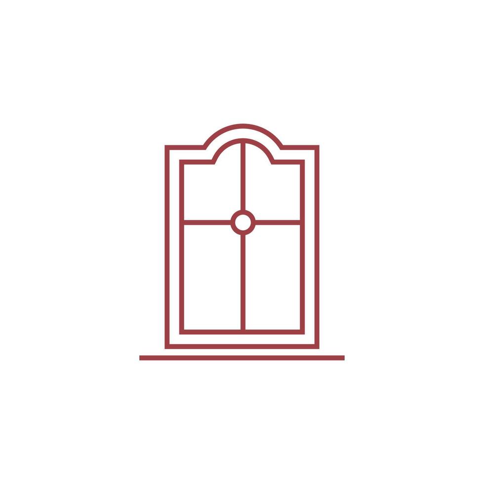 Windows-Logo-Icon-Design-Illustrationsvorlage vektor