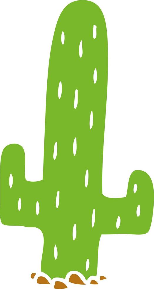 Cartoon-Doodle eines Kaktus vektor