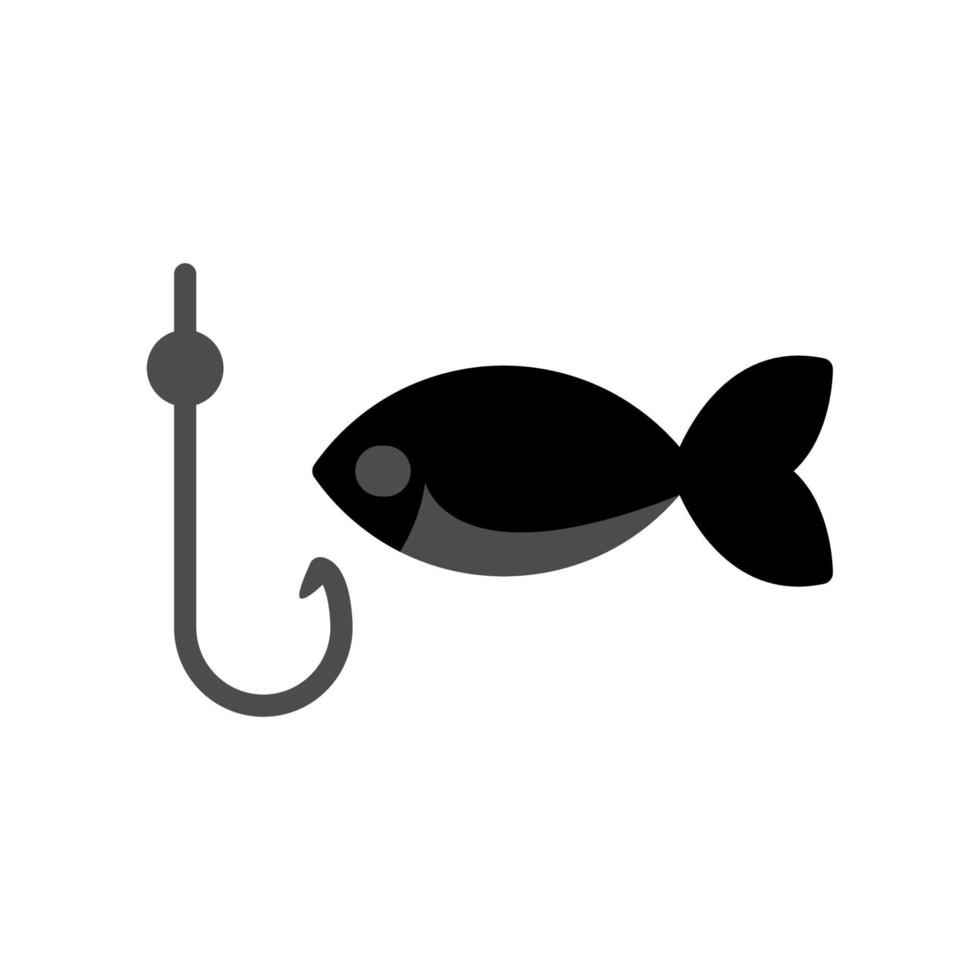 Abbildung Vektorgrafik Fisch-Symbol vektor